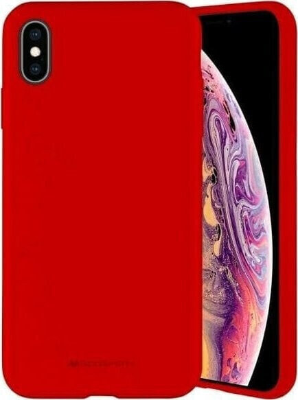 Mercury MERCURY SILICONE CASE SAMSUNG S23 RED / CZERWONY