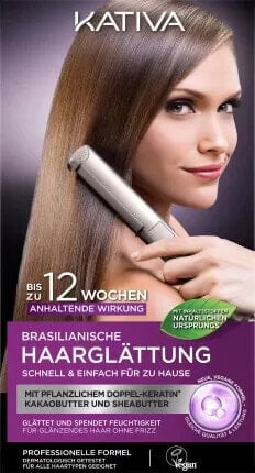 Brasilianische Haarglättung mit Doppel-Keratin, 1 St