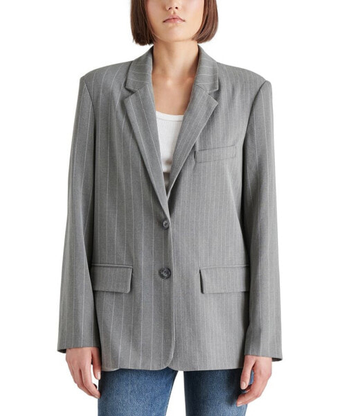 Women's Noellie Pinstripe Single-Breasted Blazer