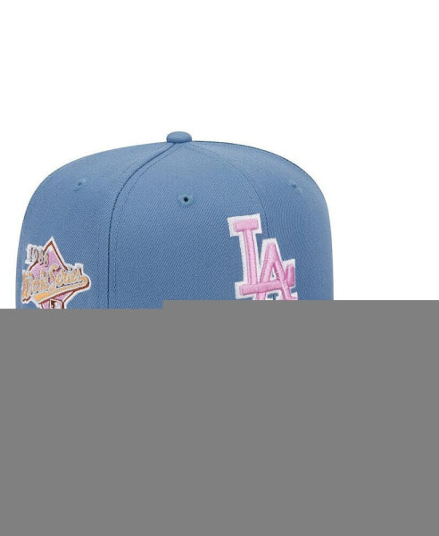 Men's Los Angeles Dodgers Faded Blue Color Pack 59Fifty Fitted Hat