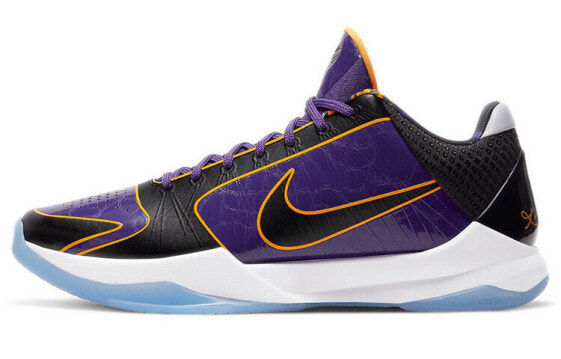 Кроссовки баскетбольные Nike Zoom Kobe 5 Protro Lakers Фиолетовые/Черные