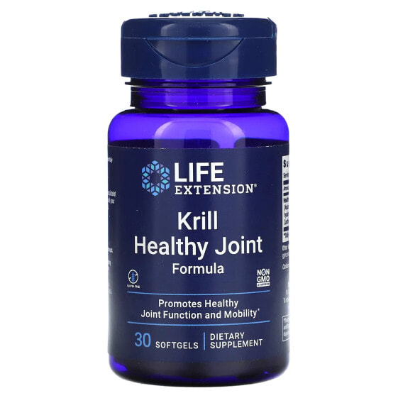 БАД для суставов Life Extension Krill, 30 капсул