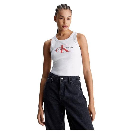 CALVIN KLEIN JEANS Archival Monologo sleeveless T-shirt