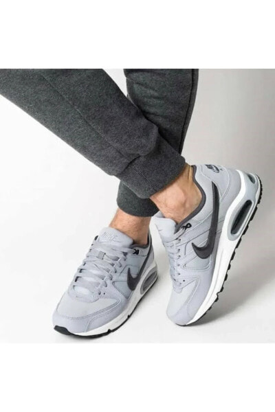 Air Max Command Leather Gri Sneaker Günlük Spor Ayakkabı 749760-012