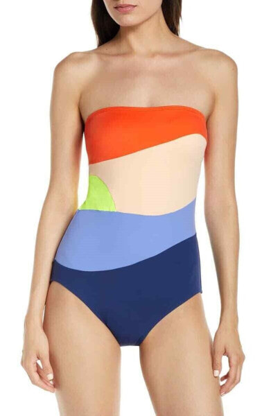 Flagpole Women's 183913 Sunset One-Piece Swimsuit Size S