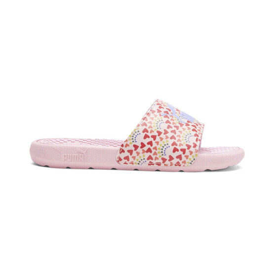 Puma Cool Cat Rainbow Sunset Slide Toddler Girls Size 1 M Casual Sandals 3887540