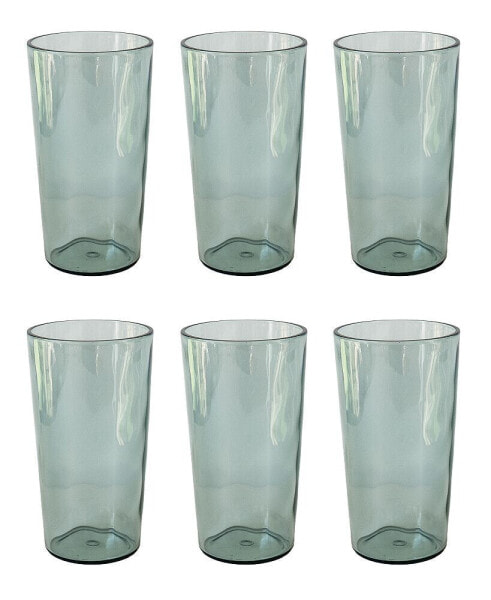 Rustic Jumbo Glasses, Set of 6