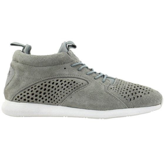 Кроссовки мужские Diamond Supply Co. Quest Mid Lace Up серые