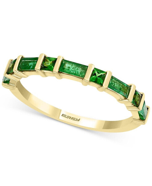 EFFY® Emerald (3/8 ct. t.w.) & Tsavorite (1/5 ct. t.w.) Ring in 14K Gold