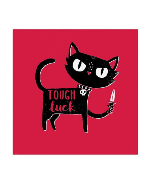 Michael Buxto Tough Luck Canvas Art - 15.5" x 21"