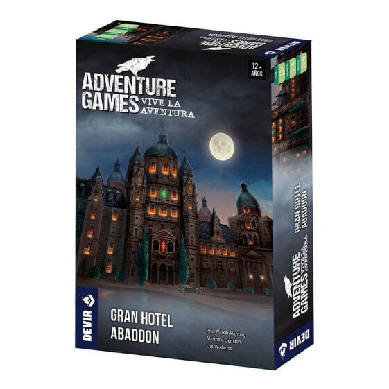 DEVIR IBERIA Adventures Gran Hotel Abaddon Board Game