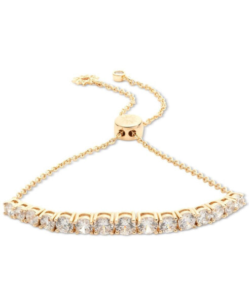 Cubic Zirconia Tennis Slider Bracelet