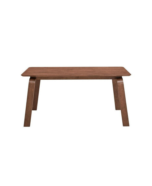 Ginny Dining Table, Walnut Finish