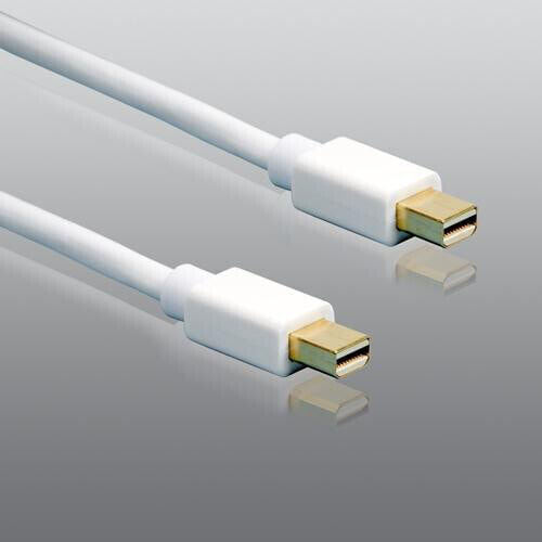 PureLink Mini-Display 1.0m, 1 m, mini DisplayPort, mini DisplayPort, White, Gold, Male/Male