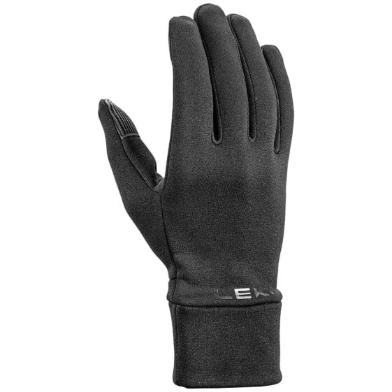 Перчатки спортивные LEKI ALPINO Inner MF Touch в черном цвете