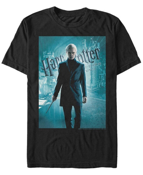 Harry Potter Men's Half-Blood Prince Draco Malfoy Poster Short Sleeve T-Shirt