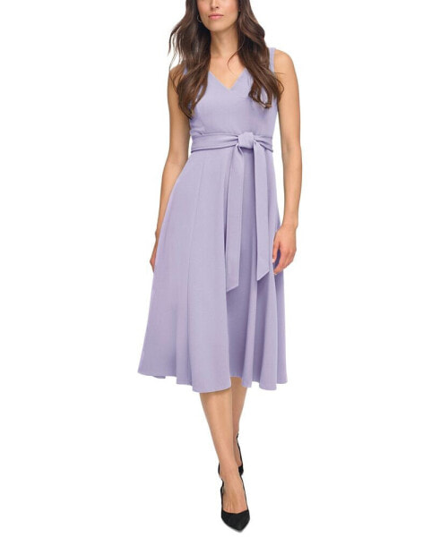 Платье женское безрукавное с V-образным вырезом Calvin Klein