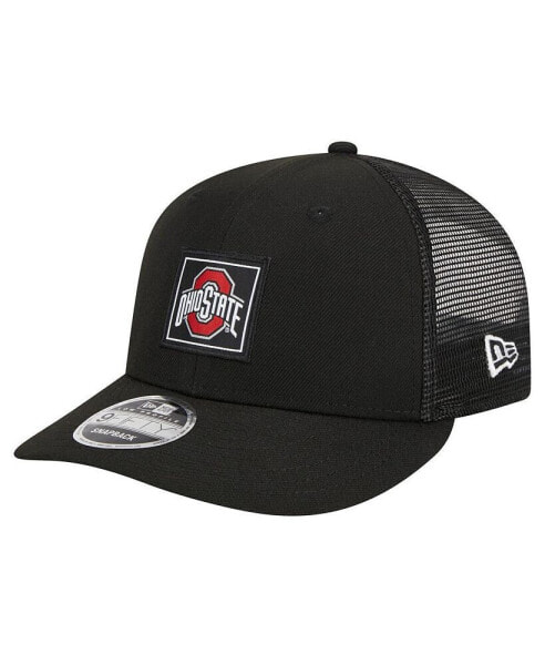 Men's Black Ohio State Buckeyes Labeled 9fifty Snapback Hat