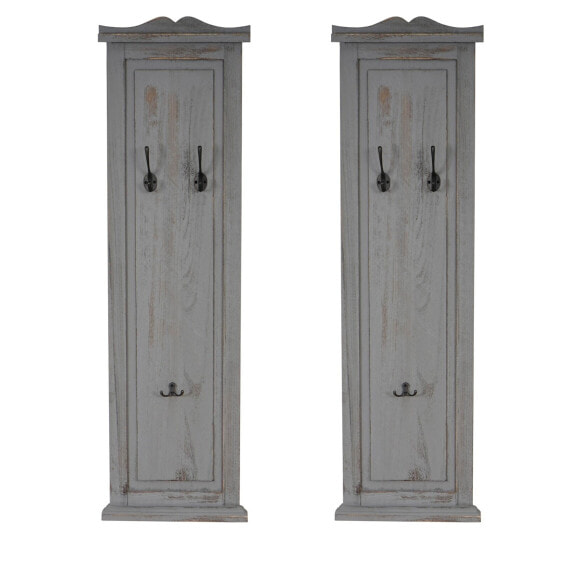 Wandgarderobe (2er Set)