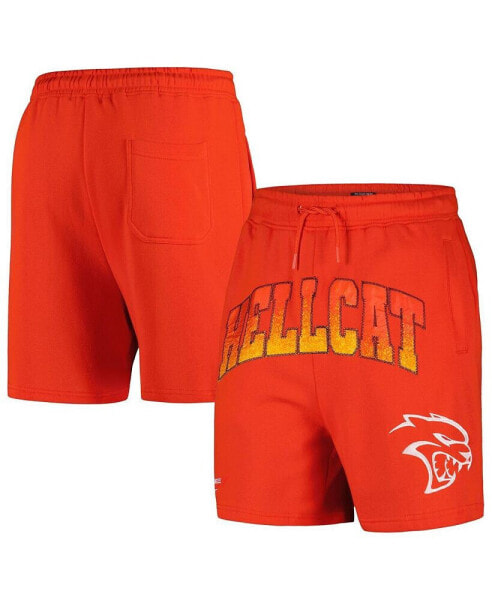 Men's Red Dodge Hellcat Arc Shorts
