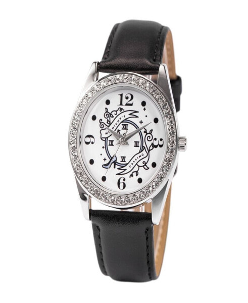 Наручные часы Guess Men's Black Leather Strap Day-Date Watch 42mm.