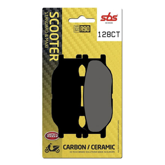 SBS Hi-Tech Scooter 128CT Carbon Ceramic Brake Pads