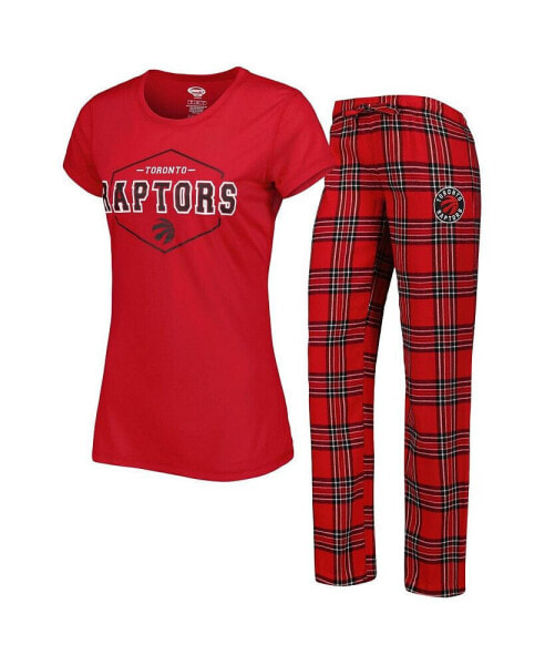 Пижама Concepts Sport Toronto Raptors Badge T-Shirt & Pants