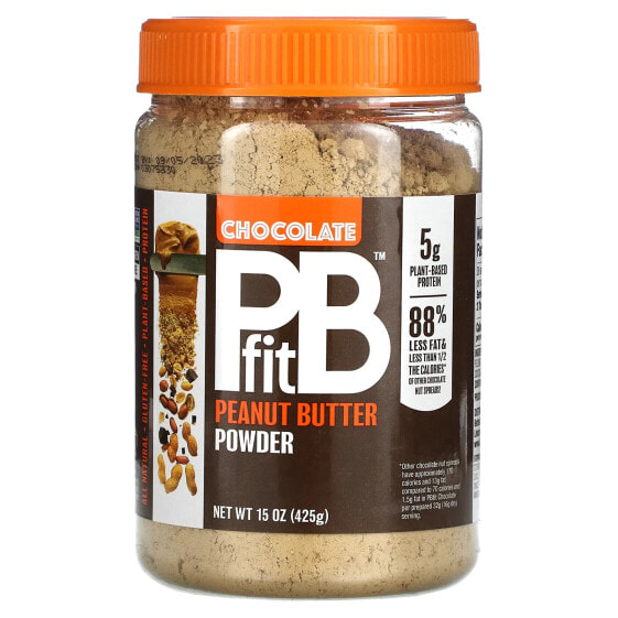 Peanut Butter Powder, Chocolate, 15 oz (425 g)