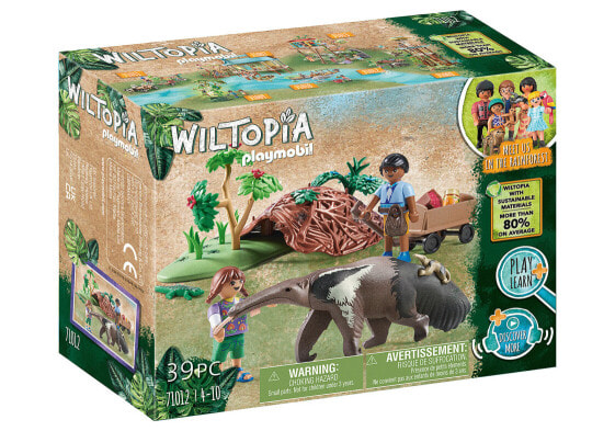 Игровой набор PLAYMOBIL Anteater Care 71012 Animal Friends (Друзья животных).