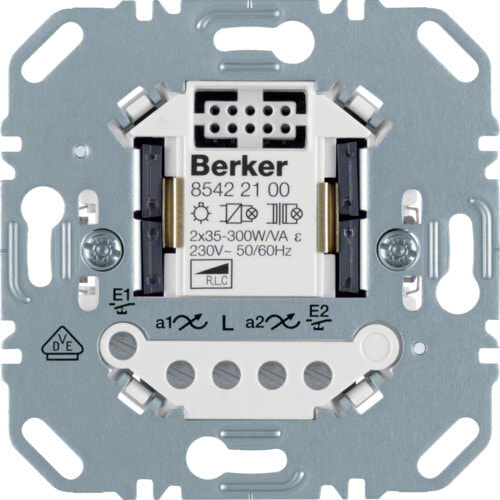 Berker 85422100 - Dimmer - Mountable - Metallic