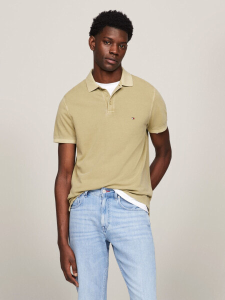 Regular Fit Garment-Dyed Polo