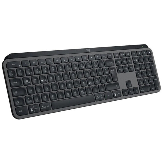 Logitech MX KEYS S Kabellose Tastatur - grafit, DE Layout