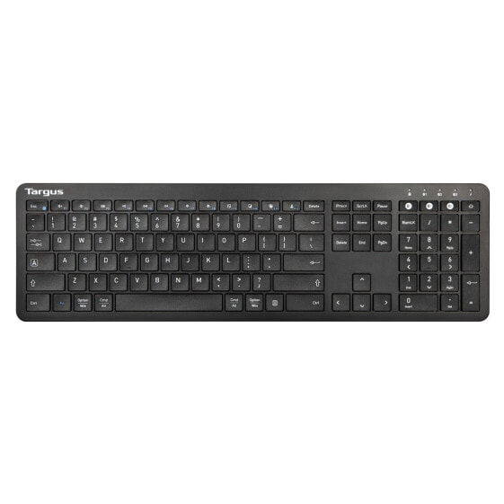 Targus AKB864NO - Full-size (100%) - Bluetooth - QWERTY - Black