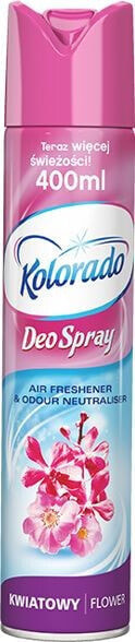 Kolorado Odświeżacz powietrza kolorado Deo Spray-Kwiatowy 400ml uniwersalny