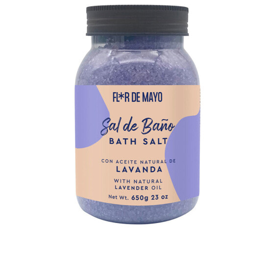 Соль для ванны Flor de Mayo лаванда 650 г