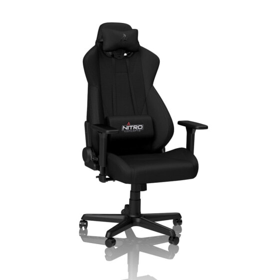 Nitro Concepts S300 - PC gaming chair - 135 kg - Nylon - Black - Stainless steel - Black