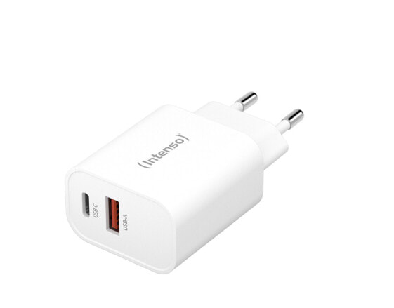 Intenso POWER ADAPTER USB-A/USB-C/7803012, Indoor, AC, 20 V, White