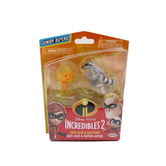 JAKKS PACIFIC The Incredibles 2 Jack And Raccoon Figure