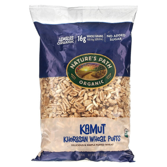 Organic Khorasan Wheat Puffs Cereal, 6 oz (170 g)