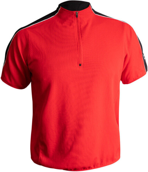 Schwinn Classic Short Sleeve Half-Zip Cycling Jersey Red Small