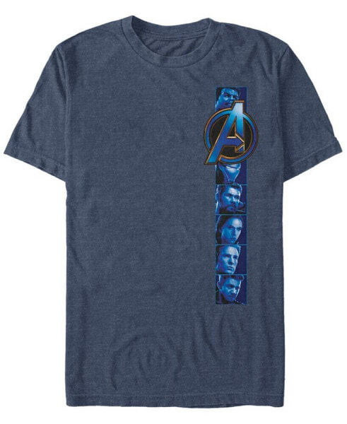 Marvel Men's Avengers Endgame Hero Photoreel, Short Sleeve T-shirt