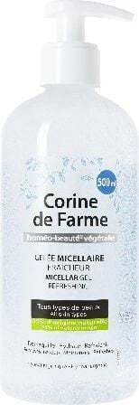 Corine de Farme Micellar Gel Освежающий и очищающий мицеллярный гель для всех типов кожи 500 мл