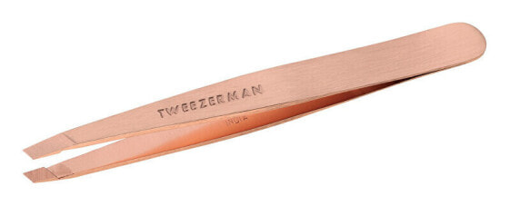 Slant Rose Gold Tweezers