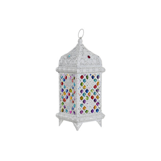 Декоративная настольная лампа DKD Home Decor Белый Разноцветный 220 V 50 W 18 x 18 x 46 см