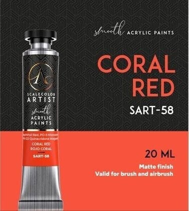 Scale 75 Scale 75: Artist Range - Coral Red