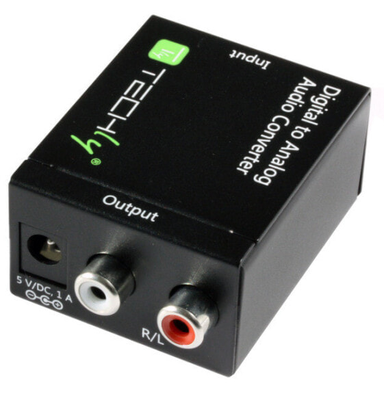 Techly IDATA-SPDIF-3 - Multiconnection - RCA - Black