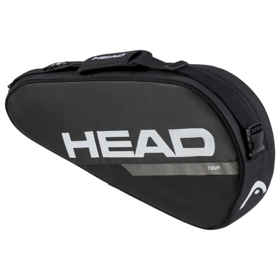Сумка для ракеток HEAD RACKET Tour в черно-белом дизайне