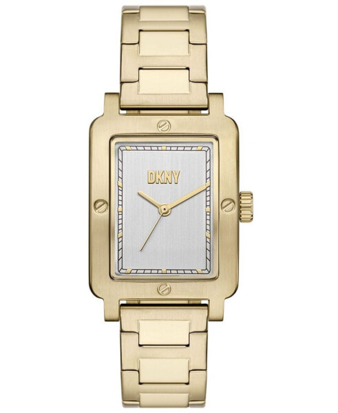 Women's City Rivet Three-Hand Gold-Tone Stainless Steel Watch 29mm