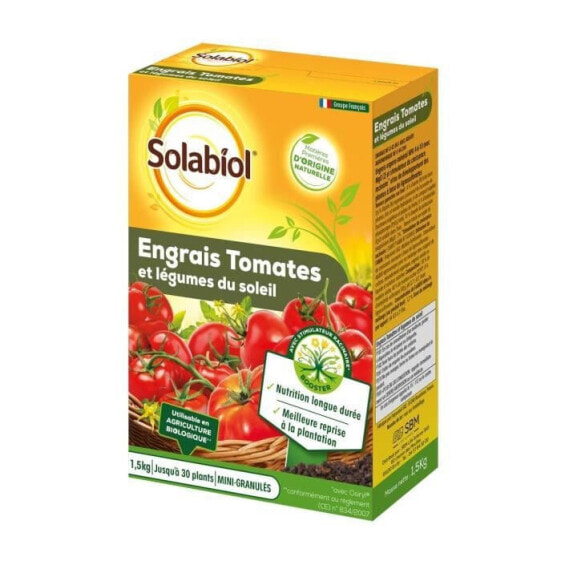 Удобрение Solabiol SOTOMY15 Tomaten- und Gemüsefruchtdünger - 1,5 kg