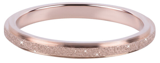 Bronze steel glitter ring